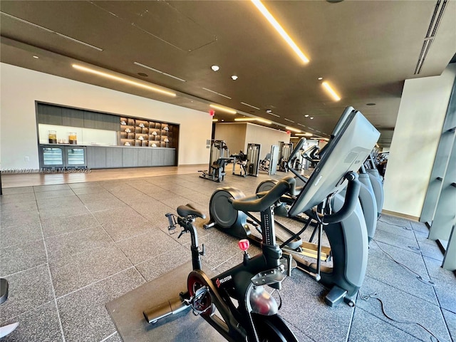 601 NE 1st Ave Unit 3108, Miami, FL 33132 - view of workout area