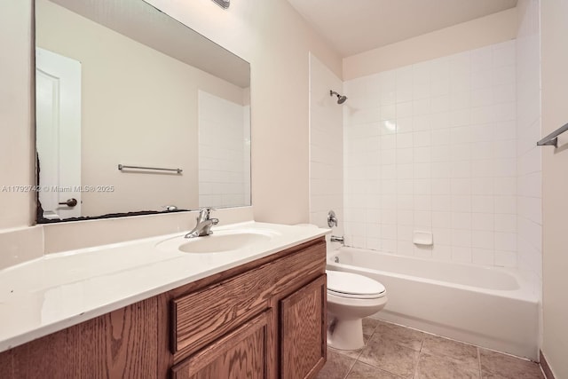 13945 SW 279th Ln, Homestead, FL 33032 - full bath featuring vanity, bathing tub / shower combination, and toilet