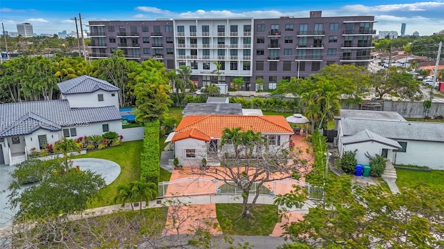 aerial view