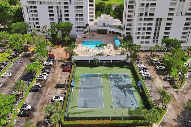aerial view
