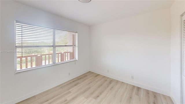 9900 Sunrise Lakes Blvd Unit 309, Sunrise, FL 33322 - empty room featuring light wood finished floors and baseboards