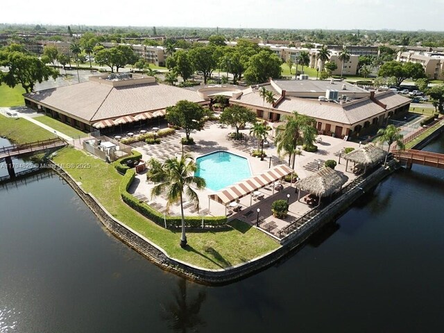 9900 Sunrise Lakes Blvd Unit 309, Sunrise, FL 33322 - aerial view with a water view