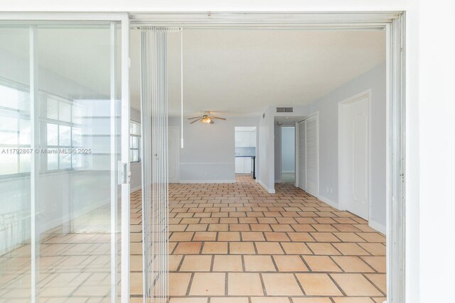 3710 Harrison St Unit 1, Hollywood, FL 33021 - corridor featuring visible vents and baseboards