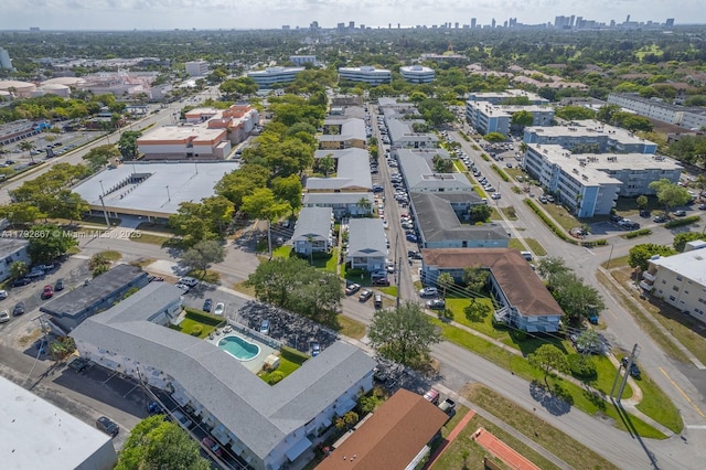 3710 Harrison St Unit 1, Hollywood, FL 33021 - drone / aerial view featuring a view of city