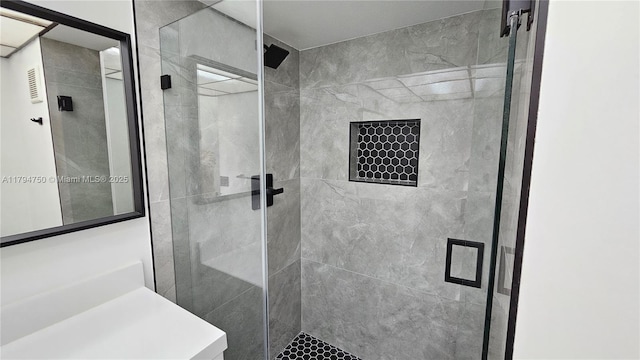 full bath with a stall shower