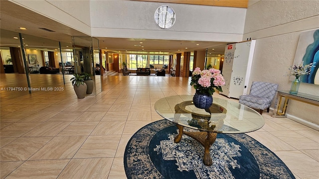 view of community lobby