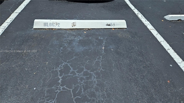 view of parking / parking lot
