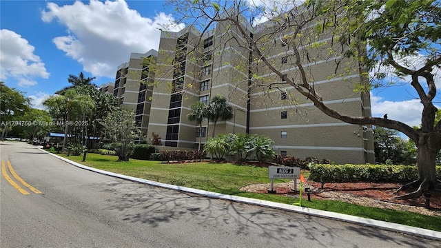 view of property