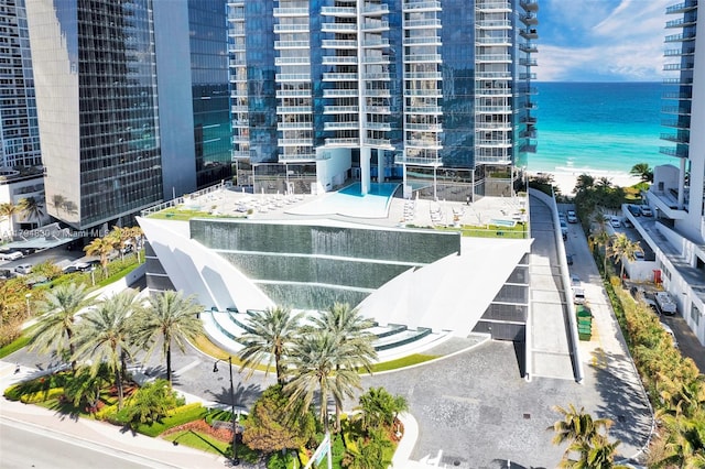 17121 Collins Ave Unit 2608, Sunny Isles Beach, FL 33160 - exterior space featuring a water view