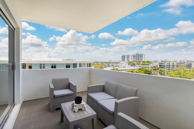 3 Island Ave Unit 07B, Miami Beach, FL 33139 - living area featuring light tile patterned flooring