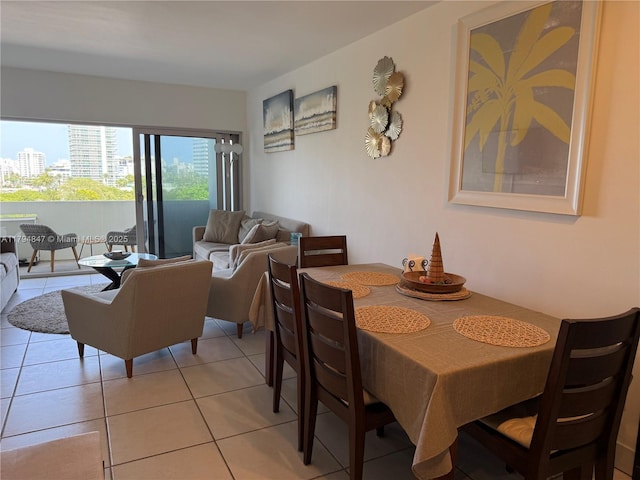 3 Island Ave Unit 07B, Miami Beach, FL 33139 - dining area with light tile patterned flooring