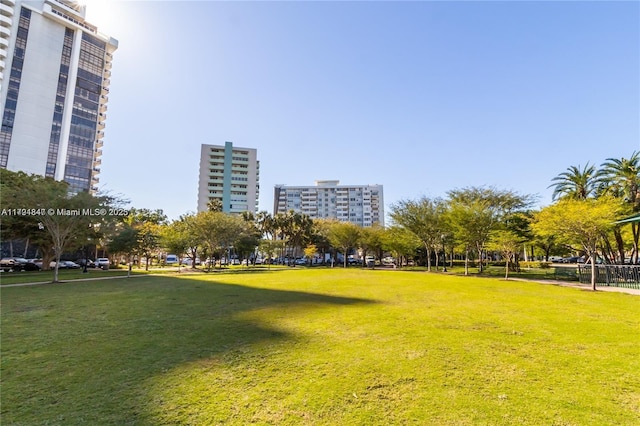 3 Island Ave Unit 07B, Miami Beach, FL 33139 - view of community with a lawn