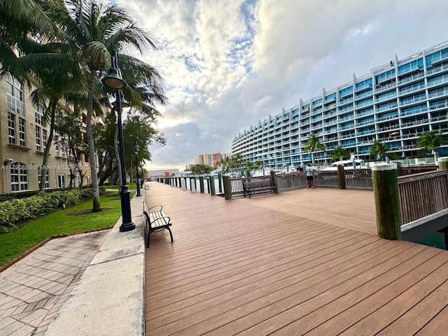 3001 NE 185th St Unit 225, Aventura, FL 33180 - view of wooden terrace