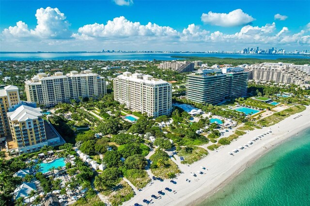445 Grand Bay Dr Unit 1001, Key Biscayne, FL 33149 - view of urban area with a nearby body of water and a pool area