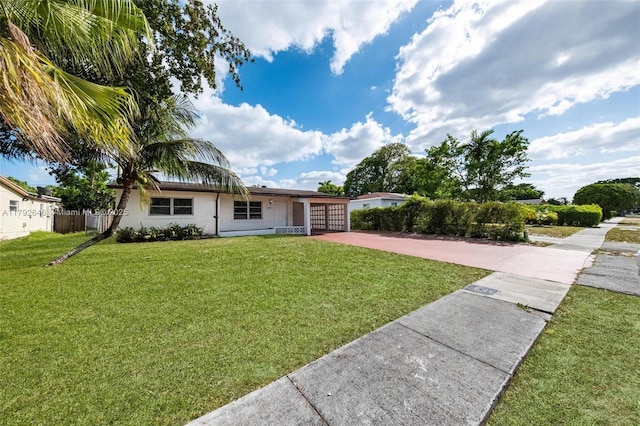 6808 SW 22nd Ct, Miramar, FL 33023 - view of front of home with concrete driveway and stucco siding