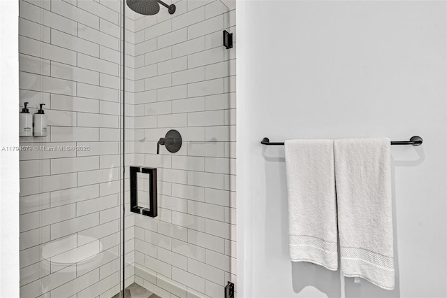 full bath with a stall shower