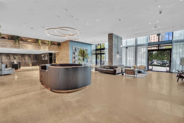 view of building lobby