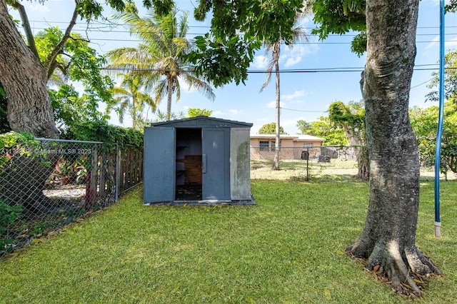 6421 NW 24th Pl, Sunrise, FL 33313 - view of shed with a fenced backyard