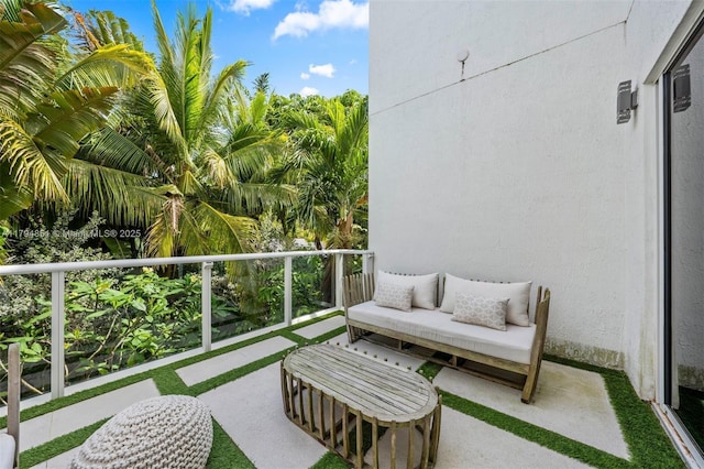 455 NE 39th St Unit 304, Miami, FL 33137 - balcony with an outdoor hangout area