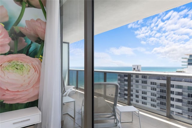 5875 Collins Ave Unit 1908, Miami Beach, FL 33140 - balcony with a water view