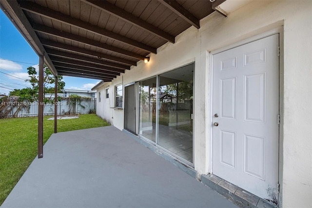 7817 NE Madeira St, Miramar, FL 33023 - view of patio / terrace with fence and cooling unit