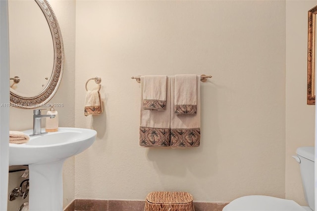bathroom with toilet