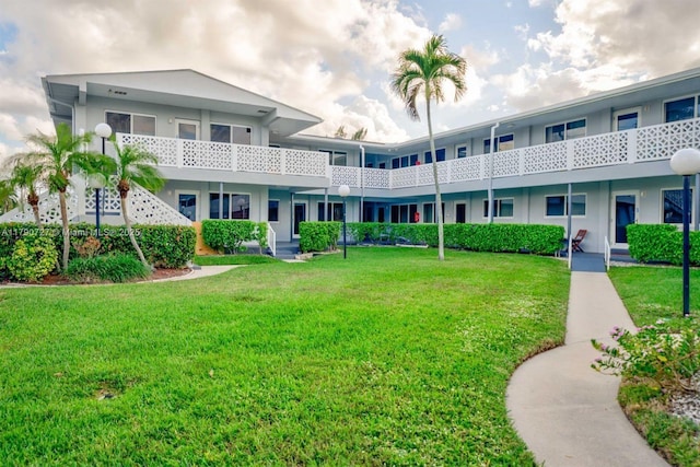 600 Layne Unit 216, Hallandale Beach, FL 33009 - view of community featuring a yard