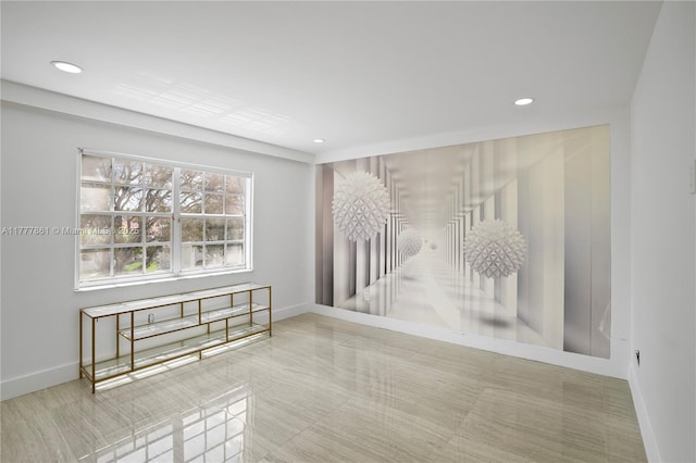 12894 SW 60th Ter, Miami, FL 33183 - interior space featuring recessed lighting and baseboards