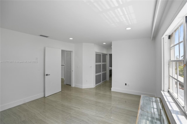 12894 SW 60th Ter, Miami, FL 33183 - unfurnished room featuring recessed lighting, baseboards, and visible vents