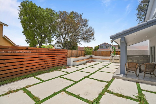 12894 SW 60th Ter, Miami, FL 33183 - view of patio with a fenced backyard