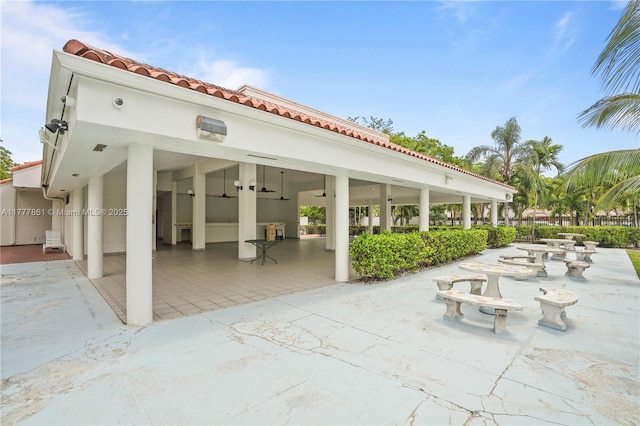 12894 SW 60th Ter, Miami, FL 33183 - view of patio / terrace with a ceiling fan