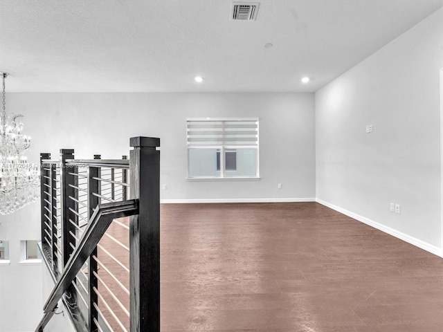 4317 Ficus St, Hollywood, FL 33021 - interior space with recessed lighting, baseboards, wood finished floors, and visible vents