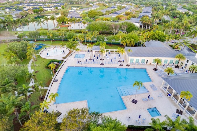 3064 SE 1st Dr Unit 3, Homestead, FL 33033 - aerial view of a pool