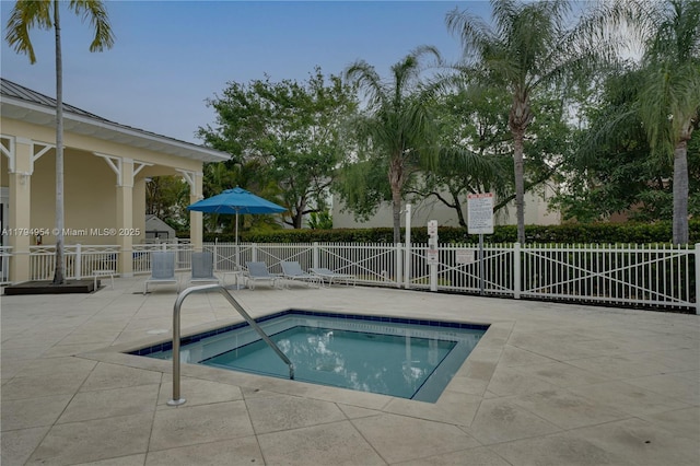 3064 SE 1st Dr Unit 3, Homestead, FL 33033 - view of pool with a patio area and fence