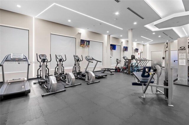 3064 SE 1st Dr Unit 3, Homestead, FL 33033 - view of gym