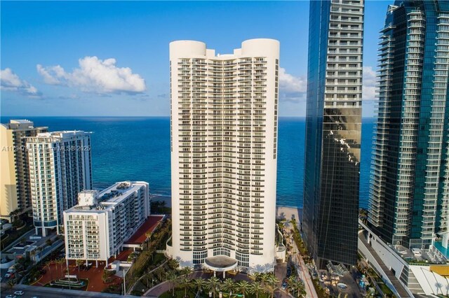 17201 Collins Ave Unit 1704, Sunny Isles Beach, FL 33160 - view of city featuring a water view