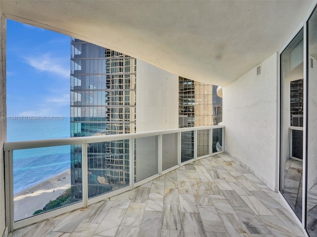 17201 Collins Ave Unit 1704, Sunny Isles Beach, FL 33160 - balcony featuring a water view