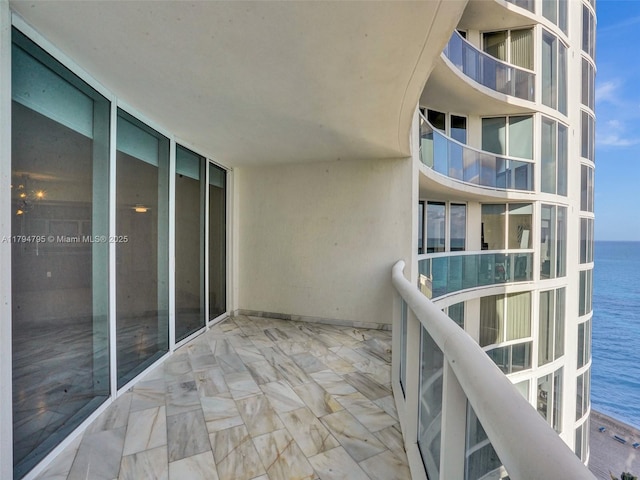 17201 Collins Ave Unit 1704, Sunny Isles Beach, FL 33160 - balcony featuring a water view