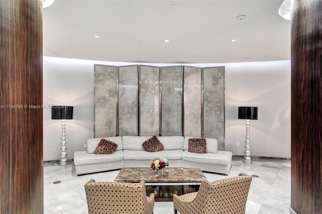 view of living room
