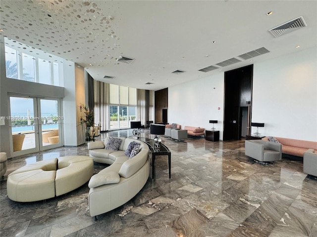 common area with visible vents