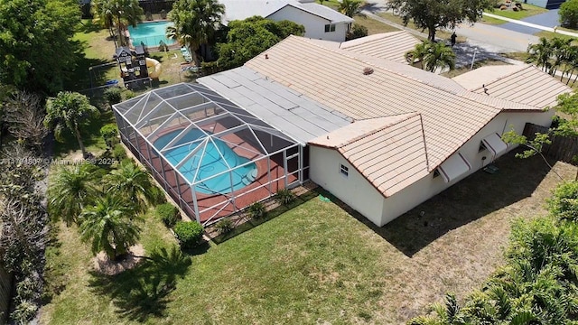 aerial view