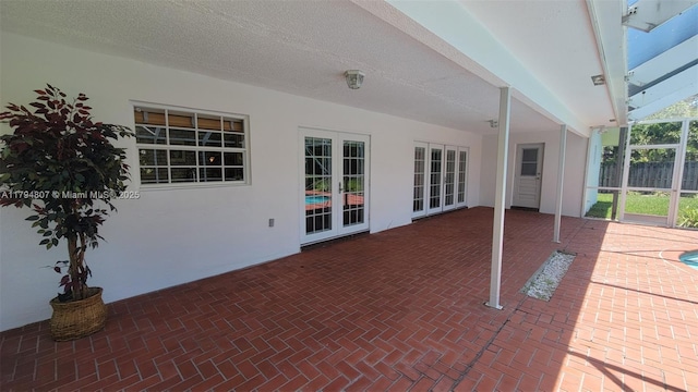 7640 NW 6th Ct, Plantation, FL 33324 - view of patio / terrace featuring a lanai