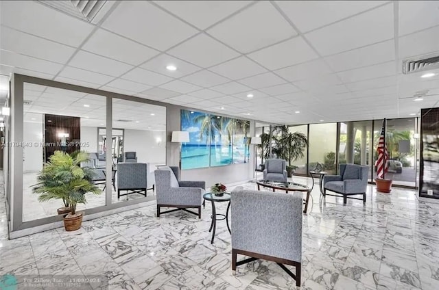 lobby with visible vents