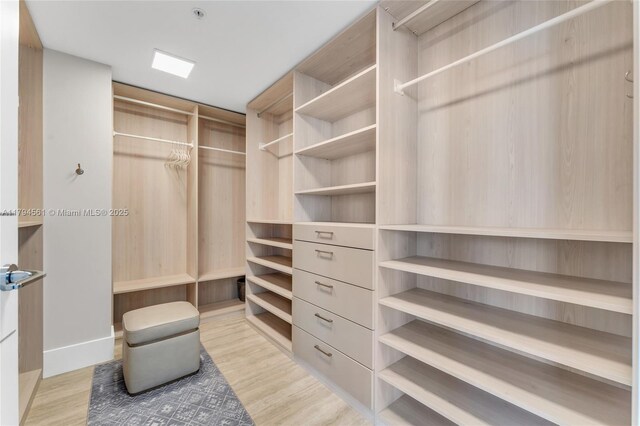 17111 Biscayne Blvd Unit 2208, Aventura, FL 33160 - walk in closet with wood finished floors
