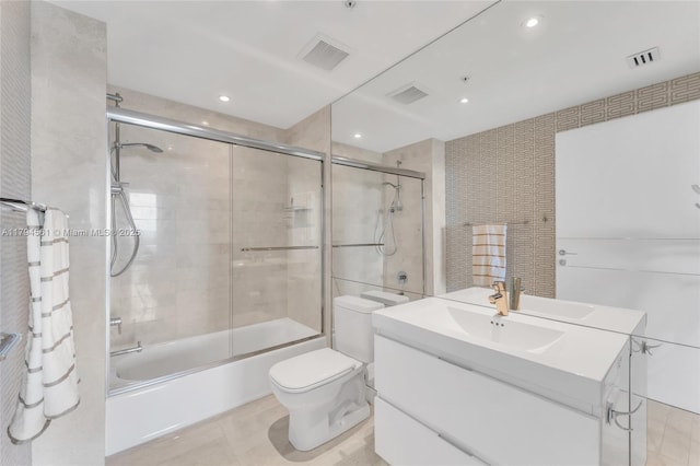 17111 Biscayne Blvd Unit 2208, Aventura, FL 33160 - bathroom with vanity, toilet, and visible vents