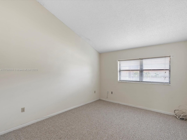 8000 SW 152nd Ave Unit 111, Miami, FL 33193 - carpeted spare room with baseboards and a textured ceiling