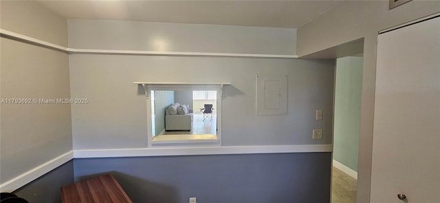 10207 Sunrise Lakes Blvd Unit 307, Sunrise, FL 33322 - hall with electric panel and tile patterned flooring