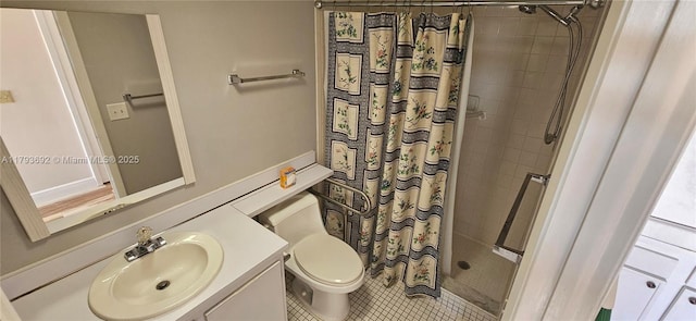 10207 Sunrise Lakes Blvd Unit 307, Sunrise, FL 33322 - bathroom with vanity, a tile shower, and tile patterned flooring