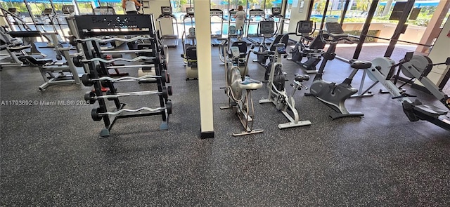 10207 Sunrise Lakes Blvd Unit 307, Sunrise, FL 33322 - view of gym