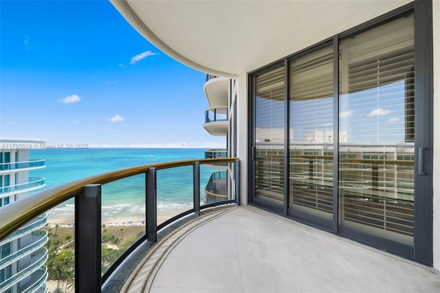 9999 Collins Ave Unit Ph3D, Bal Harbour, FL 33154 - balcony featuring a water view